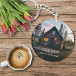 Create your own The key to my tiny home photo<br><div class="desc">Cerate your own The key to my tiny home photo Keychain.
You can change the text and add your own photos.</div>