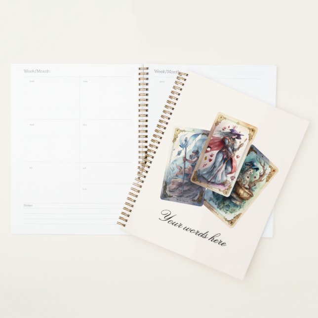 Create Your Own Three Tarot Cards Planner (Display)