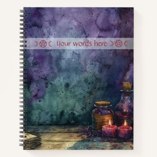 Create Your Own Tinctures Candles Apothecary Notebook