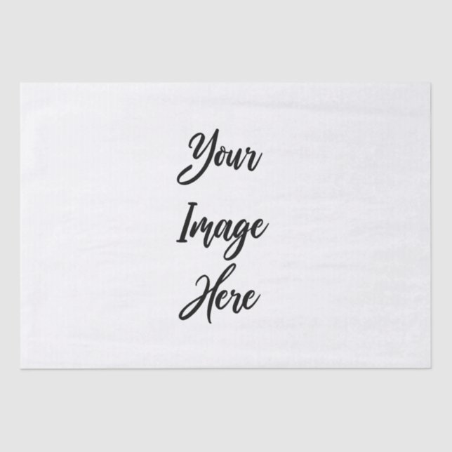 Create Your Own Tissue Paper (Front)