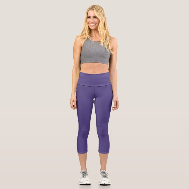 Create Your Own Totally Customised Capri Leggings (Front)