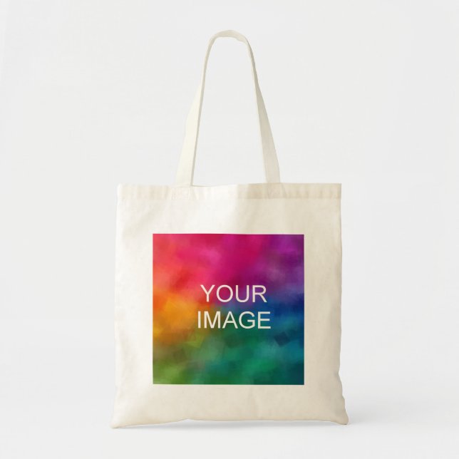 Create Your Own Tote Bag Add Image Photo Here (Front)