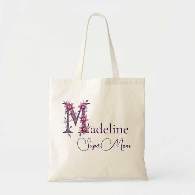 Create your own tote bag mothers day (Front)