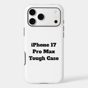 Create Your Own Tough iPhone 17 Pro Max Case