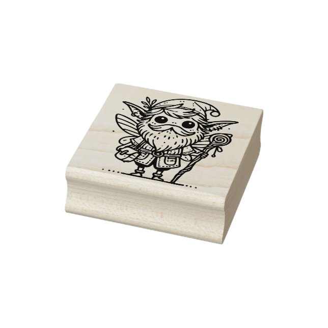 Create Your Own Travelling Fairy Wise Man Rubber Stamp (Stamp)