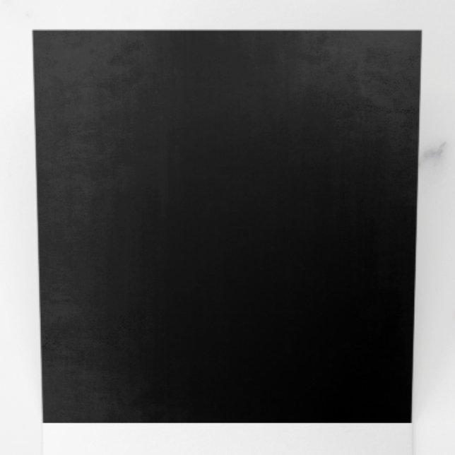 Create Your Own Tri-Fold Programme (Inside First)