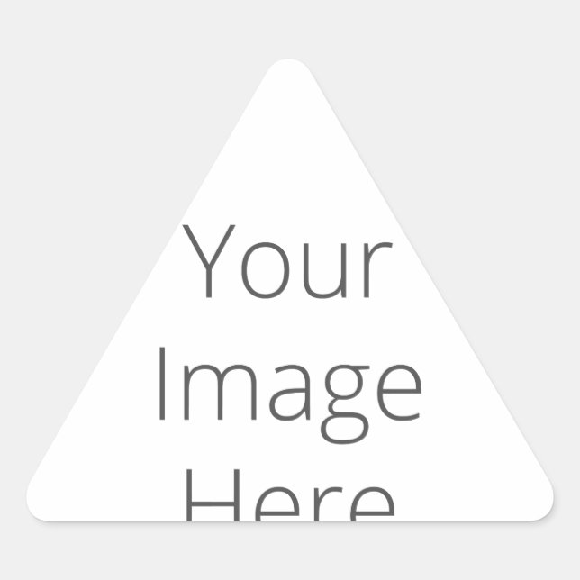 Create Your Own Triangle Stickers (Front)