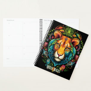 Create Your Own Tribal Wild Cat Totem Animal Planner