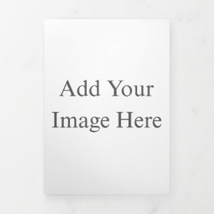 Create Your Own Trifold Letter Fold Invitation