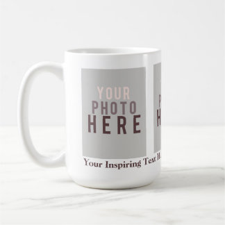 Create Your Own Triple Image Photo Template Coffee Mug