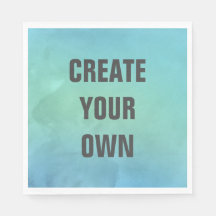 Create Your Own Turquoise Watercolor Painting