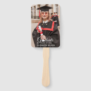 Create Your Own Two Sided Photo Graduation Hand Fa Fan