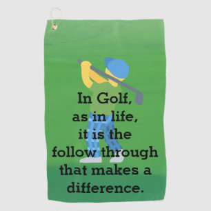 Create Your Own Unique Golf Towels