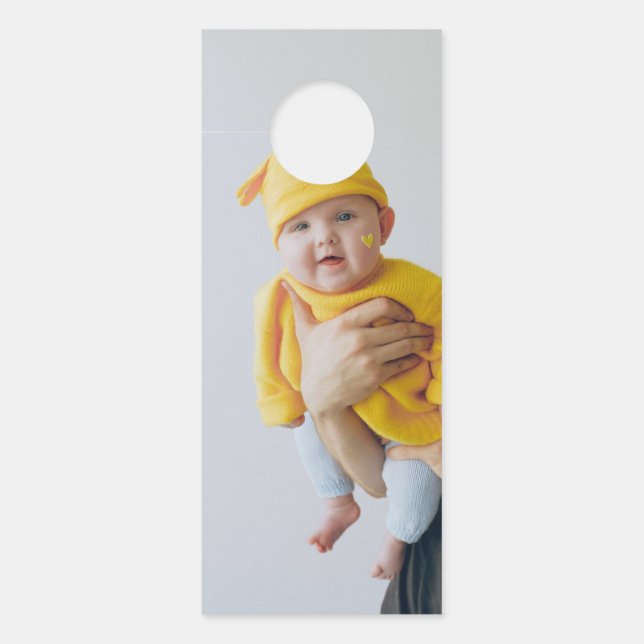 Create your own unique one of a kind personalised door hanger (Front)