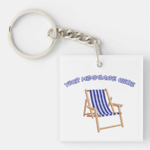 Create your own unique style with our Lawn Chair  Key Ring