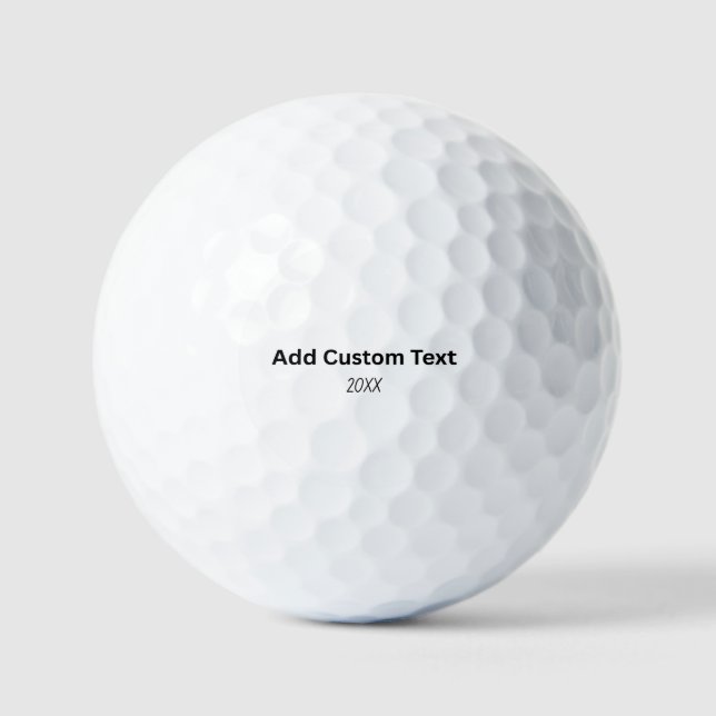 Create Your Own Value Regular Golf Ball (Front)