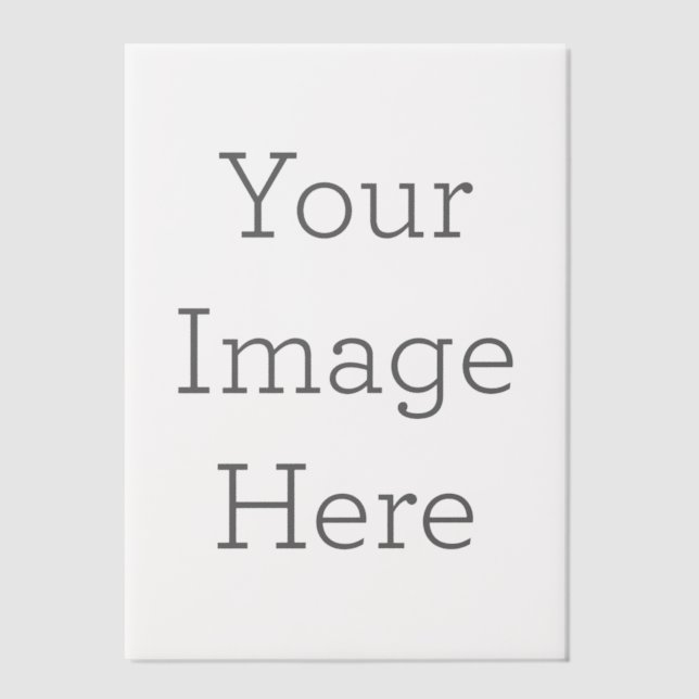 Custom 12.7x17.8 Flat Vellum Sheet Overlay (Front)