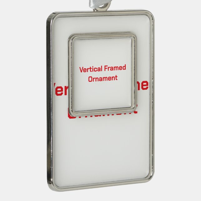  Create Your Own Vertical Framed Ornament (Right)