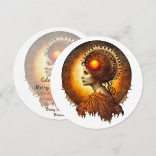 Create Your Own Victorian Sun Goddess Invitation