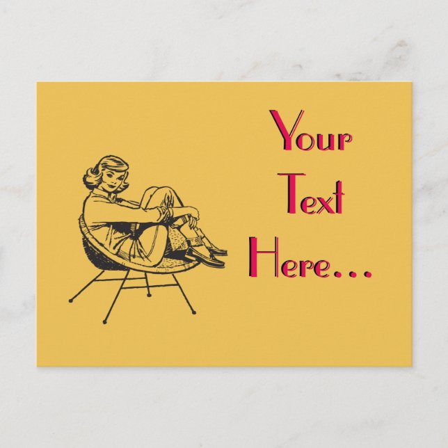 Create Your Own Vintage Postcard (Front)