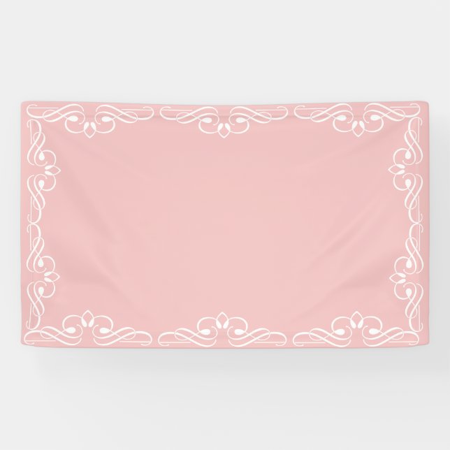 Create Your Own Vintage Style Custom  Banner (Horizontal)