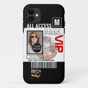 Create Your Own VIP Pass 8 ways to Personalise it! Case-Mate iPhone Case