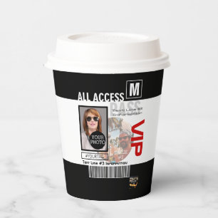 Create Your Own VIP Pass 8 ways to Personalise Paper Cups