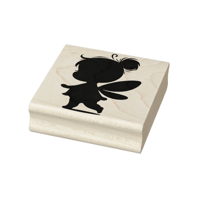 Create Your Own Walking Fairy Girl Rubber Stamp (Stamp)