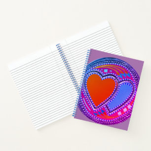 Create your own Warm & Cool Hearts: "kscope" Love Notebook