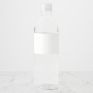 Create Your Own Water Bottle Label