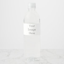 Create Your Own Water Bottle Label (8.25" x 1.75")
