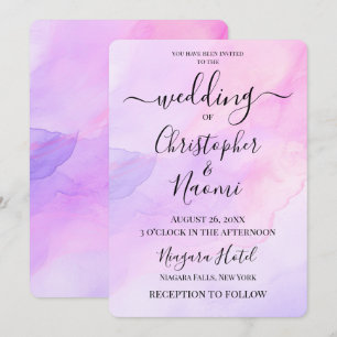 Create Your Own Watercolor Background Invitation