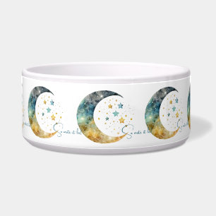Create Your Own Watercolor Crescent Moon & Stars