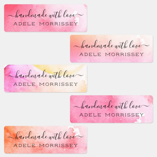 Create Your Own Watercolor Handmade With Love (Group)