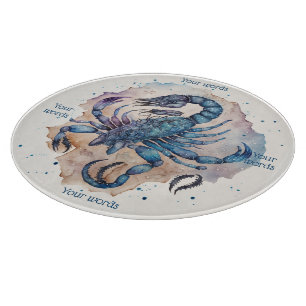 Create Your Own Watercolor Scorpio Altar Board