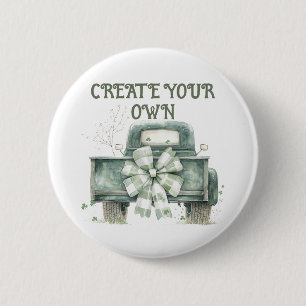 Create Your Own Wedding 6 Cm Round Badge