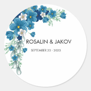 Create Your Own wedding  Classic Round Sticker