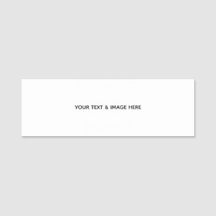 Create Your Own wedding custom Flat Note Card Name Tag
