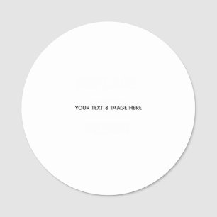Create Your Own wedding custom Flat Note Card Name Tag