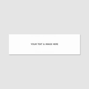 Create Your Own wedding custom Flat Note Card Name Tag