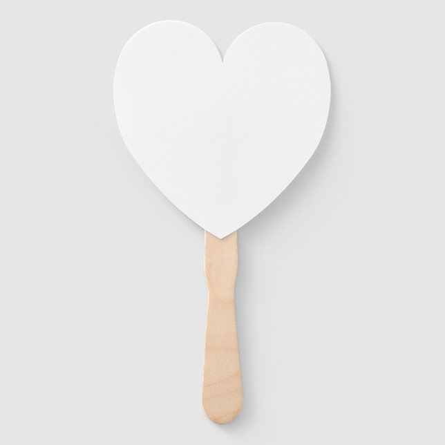  Create Your Own wedding custom Hand Fan (Front)