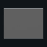 Create Your Own wedding dark grey Postcard<br><div class="desc">This design is minimalist style which can be easily updated with your photo and text. If you need any help please contact me using the massage button below and I will be happy to help.</div>