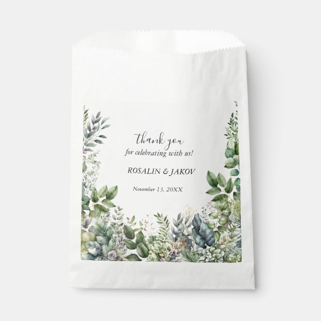 Create Your Own wedding Favour Bags (Front)