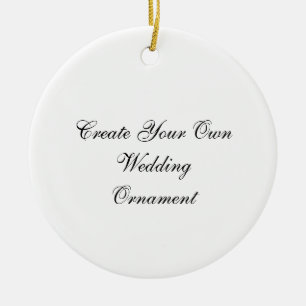 Create Your Own Wedding Ornaments