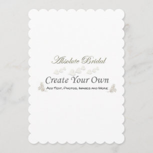 Create Your Own Wedding Thank You Card