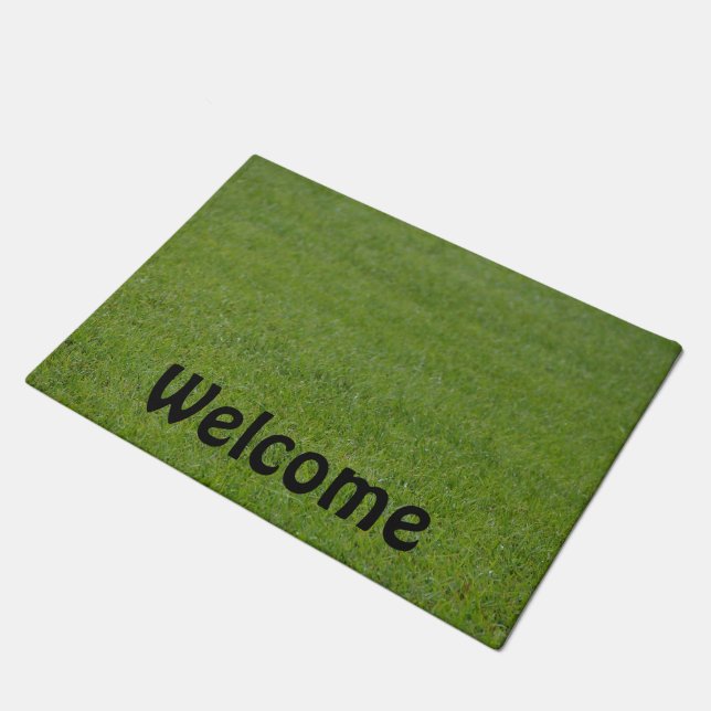 Create your own Welcome door mat (Angled)