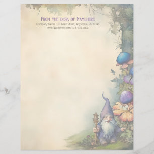 Create Your Own Welcoming Happy Dwarf Stationery Custom Letterhead