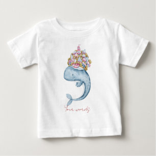 Create Your Own Whale Nautical Town Baby T-Shirt