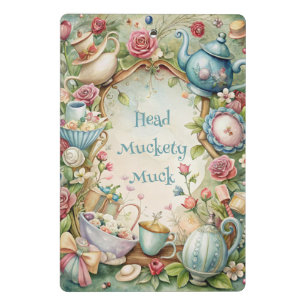 Create Your Own Whimsical Tea Party Spring Mini Clipboard