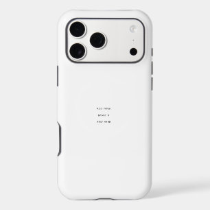 Create Your Own white